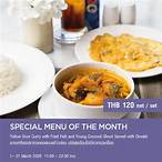 the menu pantip